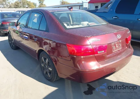 2009 Hyundai Sonata Gls из США, поврежденный, VIN 5NPET46C59H489288